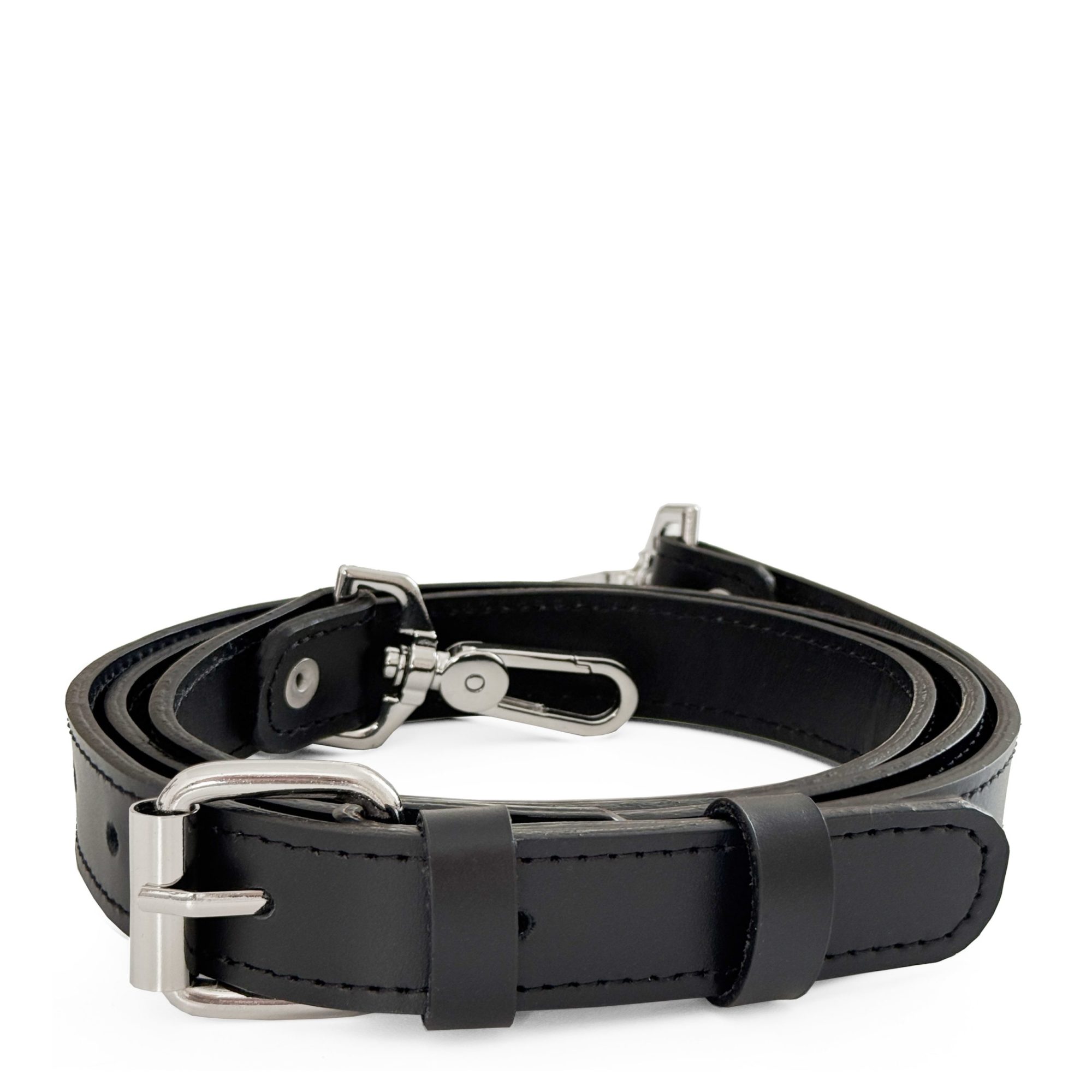 Leather Bag Strap (black)